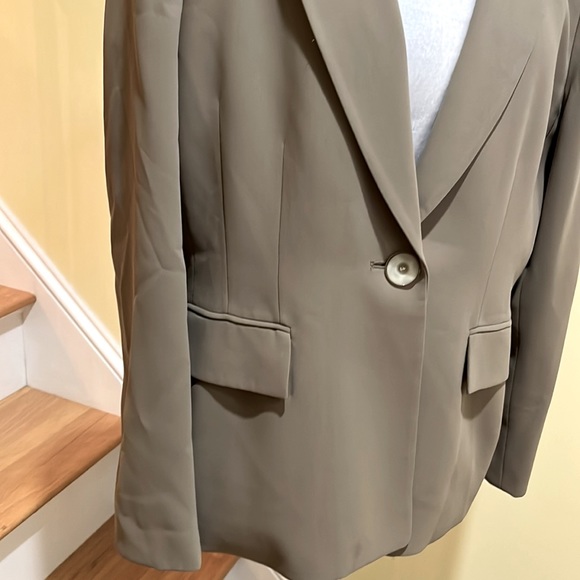 Kasper Sage Single Button Blazer - Picture 4 of 11